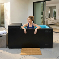 Cold Plunge Tub Built for Year-Round Recovery, Ice Cooling, Ozone Sanitation, Winterized Design — Lifestyle