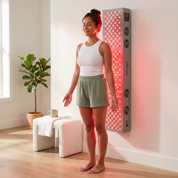 Red Light Therapy Panel Designed for Full Body Treatment, 660nm & 850nm Wavelengths, 300 Dual Chip LEDs
