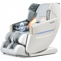 Massage Chair Engineered for Zero Gravity Relaxation, 4D Shiatsu, AI Voice Control, Full Body Heating